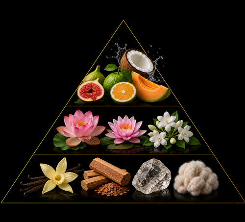 Fragrance pyramid