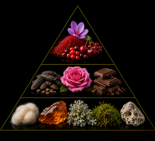 Fragrance pyramid
