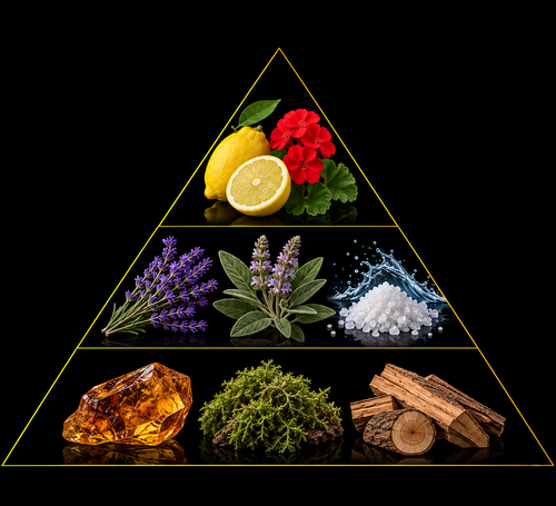 Fragrance pyramid