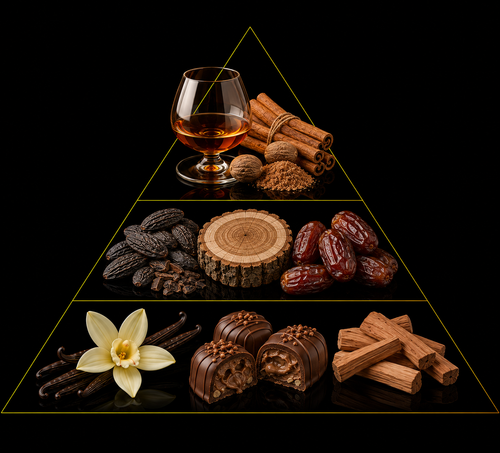Fragrance pyramid