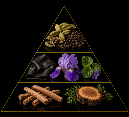 Fragrance pyramid