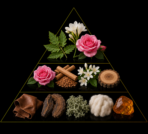 Fragrance pyramid