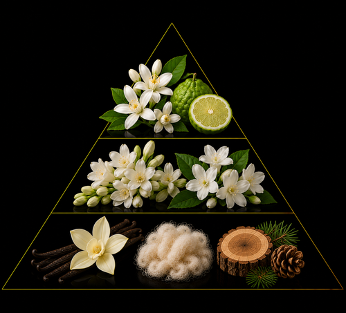 Fragrance pyramid