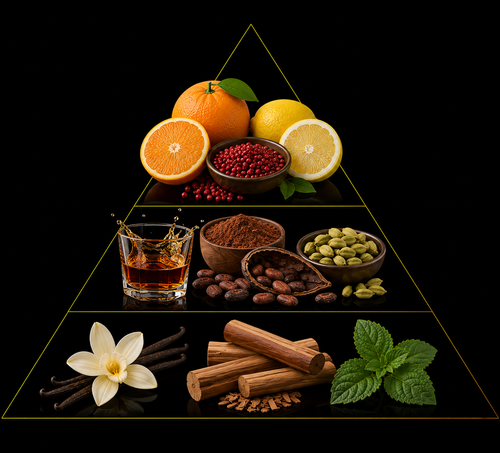 Fragrance pyramid